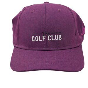 Legendary Headwear Golf Club Baseball Cap Hat Adjustable Purple Unisex OS NEW